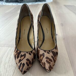 Nine West Leopard Print Heels